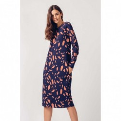 Vestido de manga larga,...