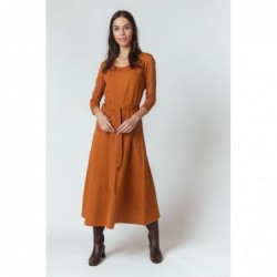 Vestido manga larga, modelo...