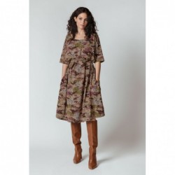 Jurk met korte mouwen,...