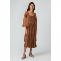 Long cardigan in organic...
