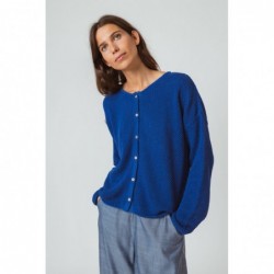 Cardigan made from a blend...