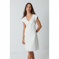 A-line short-sleeved dress,...
