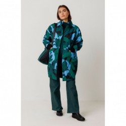 Abrigo de corte cocoon...