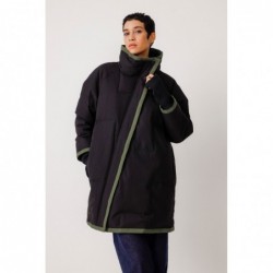 Abrigo con cuello...