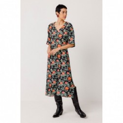 Vestido túnica midi de...