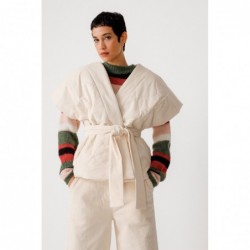 Chaleco de pana acolchado,...