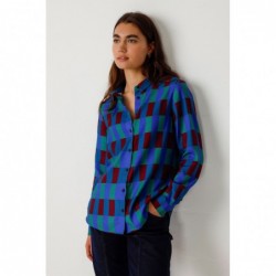 Chemise droite à manches...