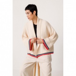 Gilet court en maille...