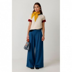 Pantalón palazzo con...