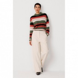 Straight-leg trousers in...