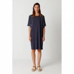Loose-fitting dress with...