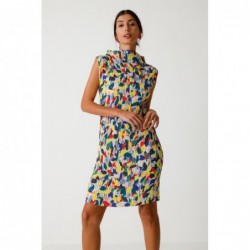 Vestido elegante sem mangas...