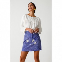 Elegante bovenknie rok met...