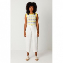 Pantalon en coton...