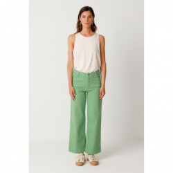 Pantalon droit à jambes...