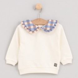 Sweat-shirt à col à...