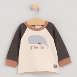 Sudadera combi print...