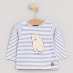 Gestreiftes Langarmshirt...