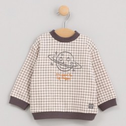 Cosmos geruite sweater