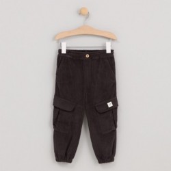 Calça cargo de veludo...