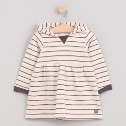 robe à capuche rayée Cosmos...