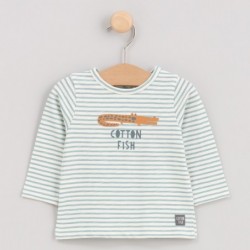 T-shirt rayé à manches...