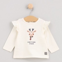 T-shirt met lange mouwen en...