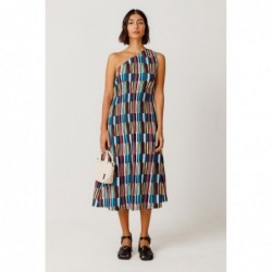 Vestido curto evasê sem...