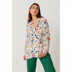 Overhemd met lange mouwen...