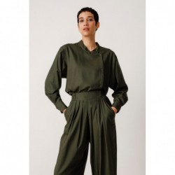 Camisa manga larga de corte...