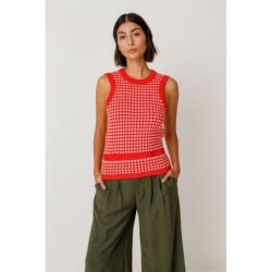 Camiseta de malha sem...