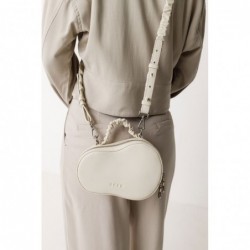 Structured leather handbag...