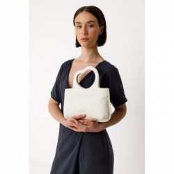 Sac à main en cuir avec...