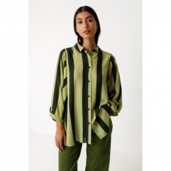 Chemise oversize à manches...