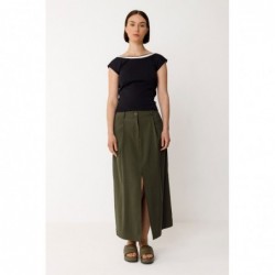 Maora flared midi skirt