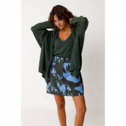 Oversized long cardigan in...