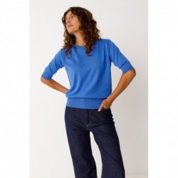 Two-tone short-sleeved...