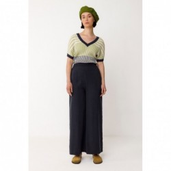 Pantalon palazzo vloeiend...