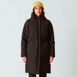 Long, straight-cut quilted...