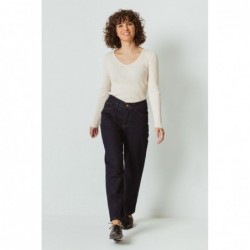 Pantalón de corte recto con...