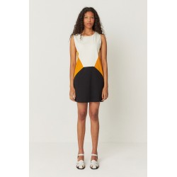 Sleeveless dress, above the...