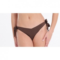 High-waisted tie-front panties