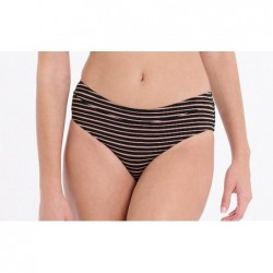 Culotte rayée taille haute