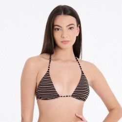 Gestreifter Bikini-Vorhang