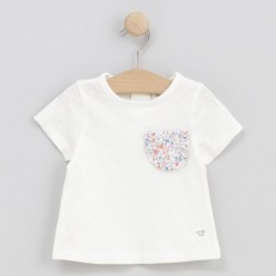 Bloemenprint T-shirt met...
