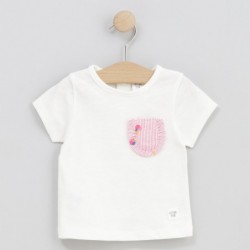 Camiseta rosa creme de...