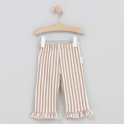 Pantalón campana de rayas Fish