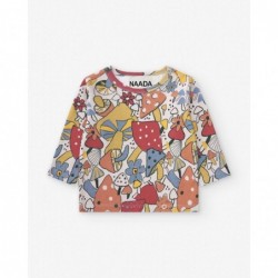 T-shirt a maniche lunghe,...