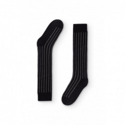Women's long socks, Lurex...