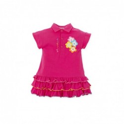 Kinderjurk in polostijl met...